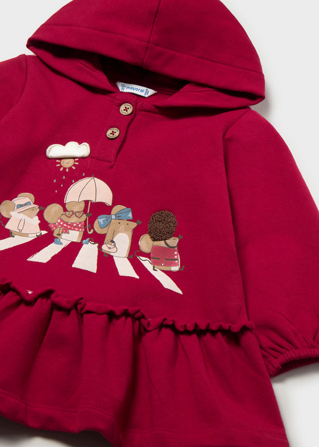 Vestido com capuz - Rooibos