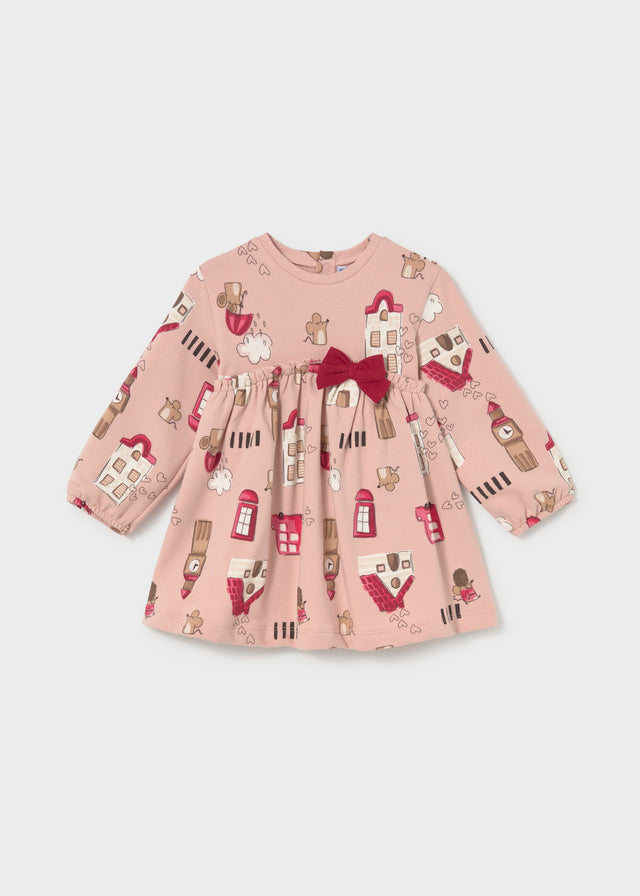 Vestido felpa estampado - Petisui