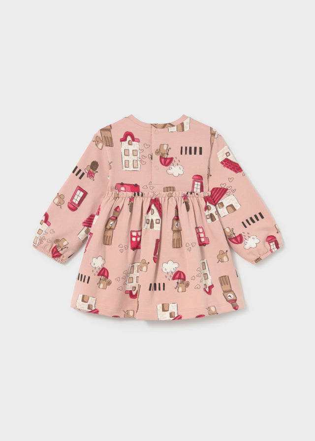 Vestido felpa estampado - Petisui