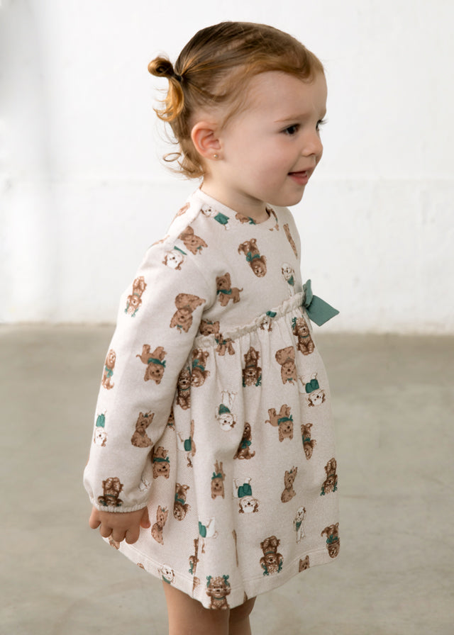 Vestido felpa estampado - Lagoon