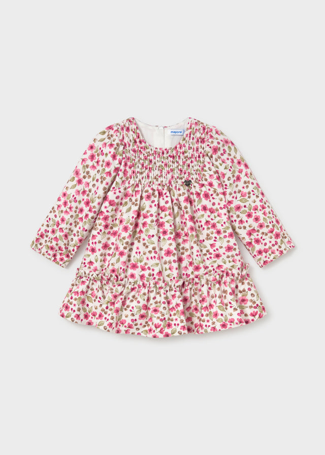 Vestido estampado - Rosa claro