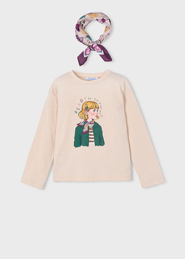 Camisola com lenço - Tofu