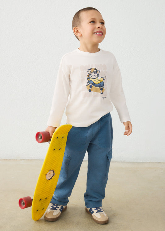 Camisola rolling - Nata