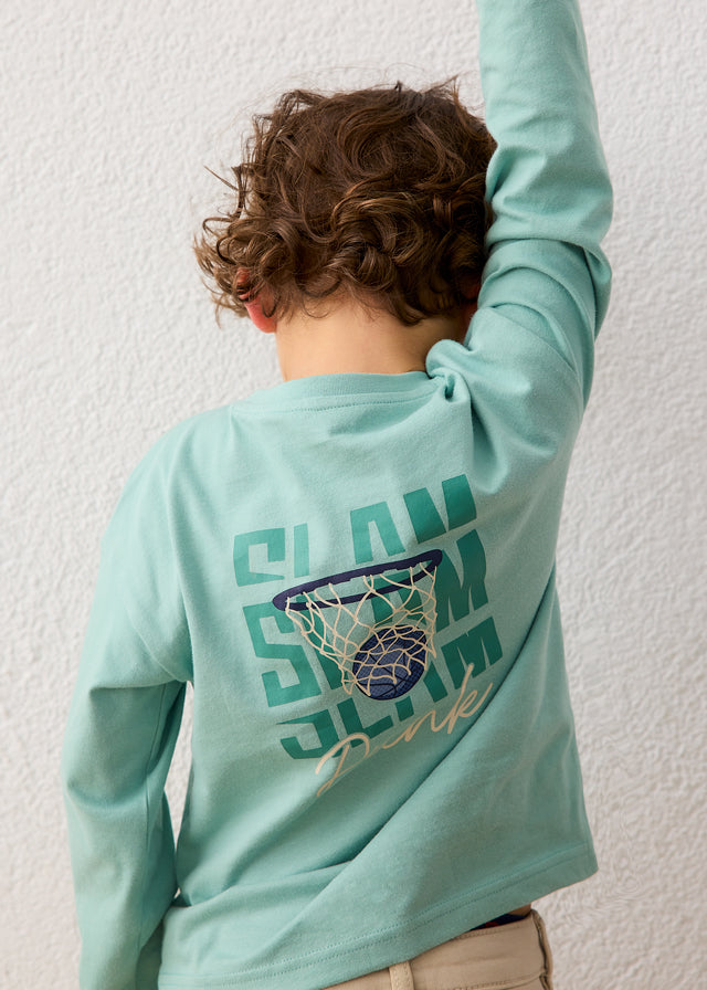 Camisola back print - Aquário