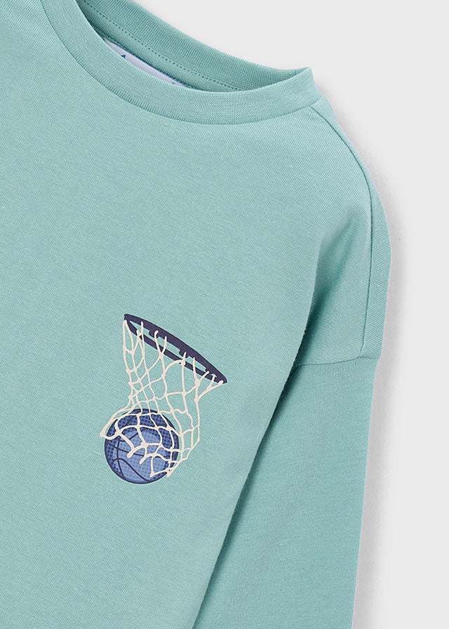 Camisola back print - Aquário