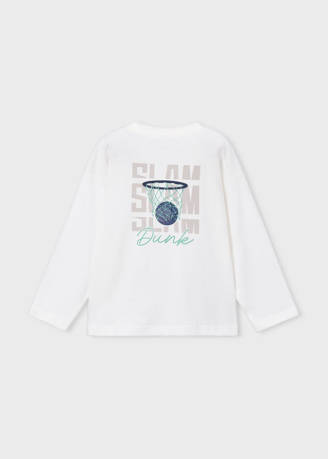 Camisola back print - Nata