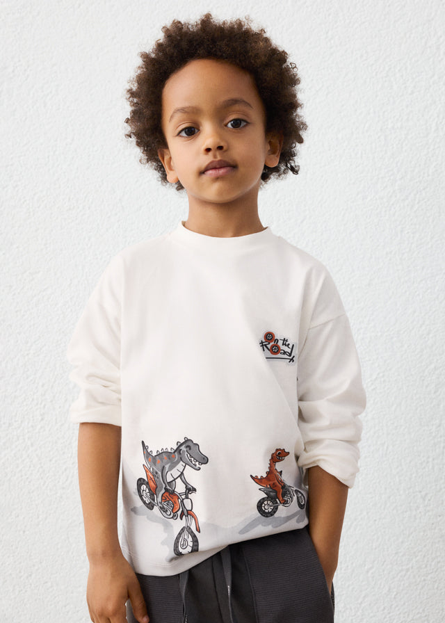 Camisola possicionada - Nata-motos