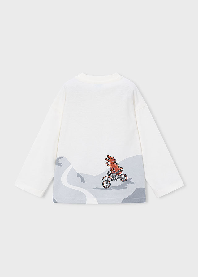 Camisola possicionada - Nata-motos