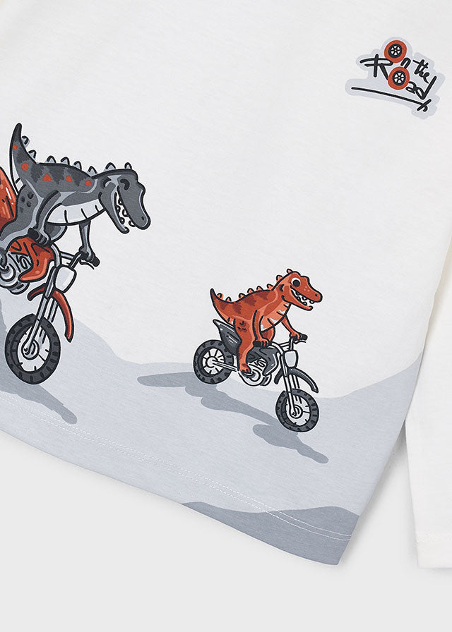 Camisola possicionada - Nata-motos