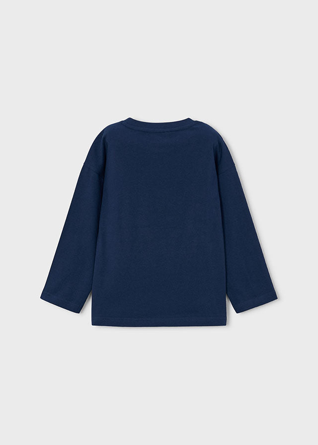 Camisola glow in the dark - Azul
