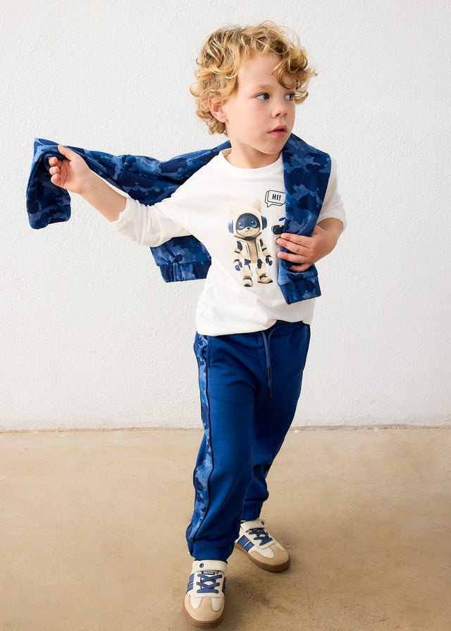 Camisola robot - Nata