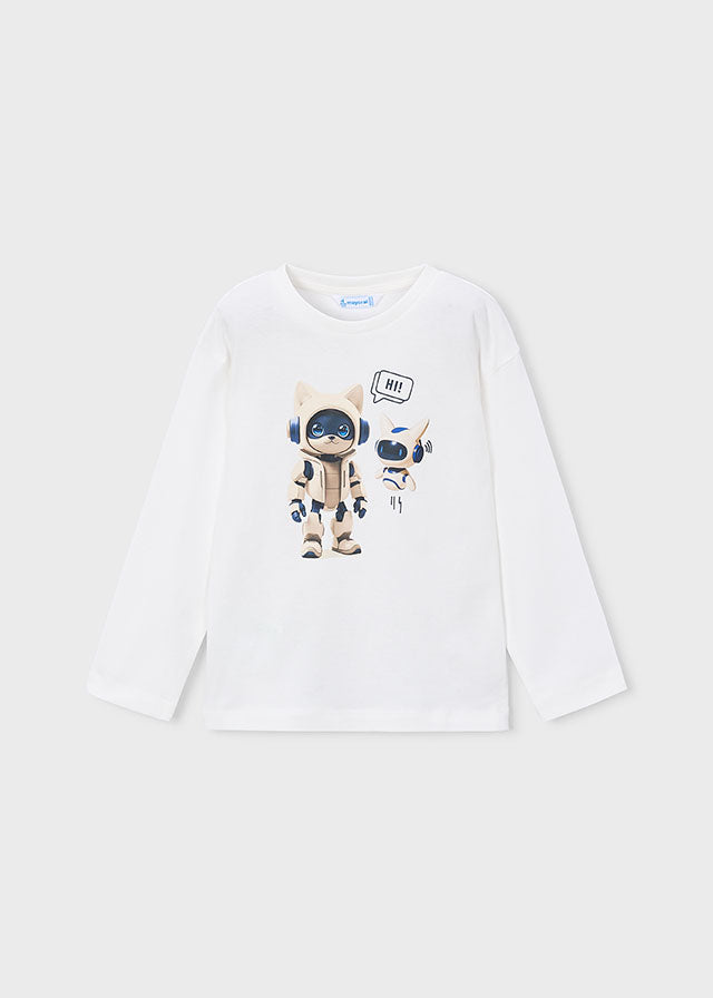 Camisola robot - Nata