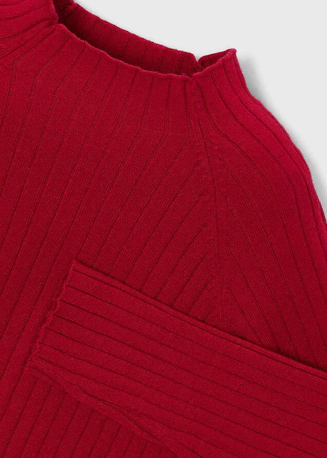 Camisola tricot - Vermelho