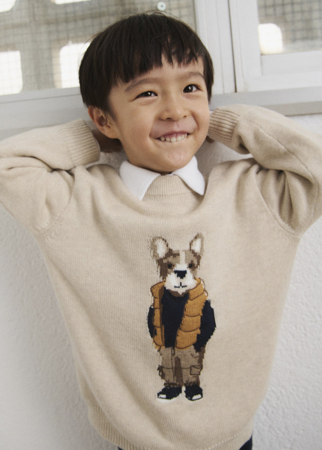 Jersey intarsia - Cereal vig
