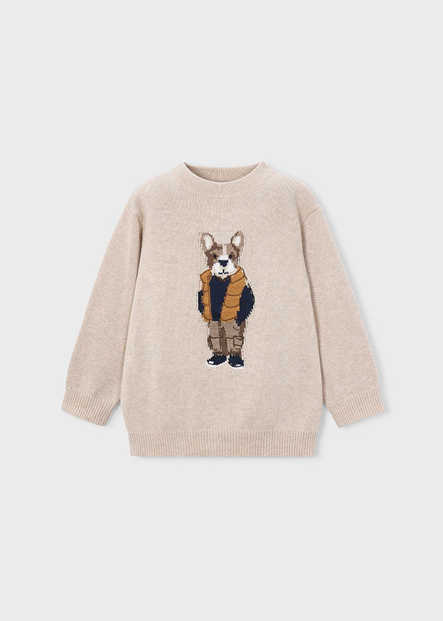 Jersey intarsia - Cereal vig