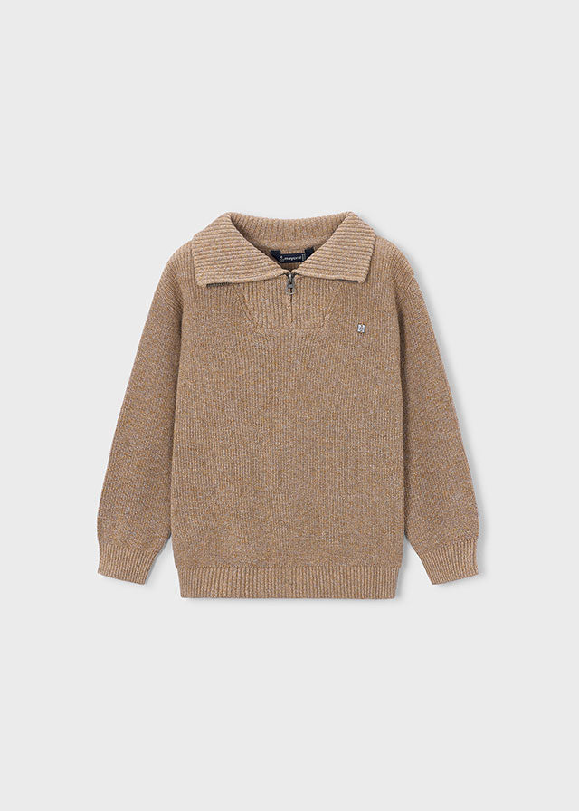 Jersey fecho - Cacao twee