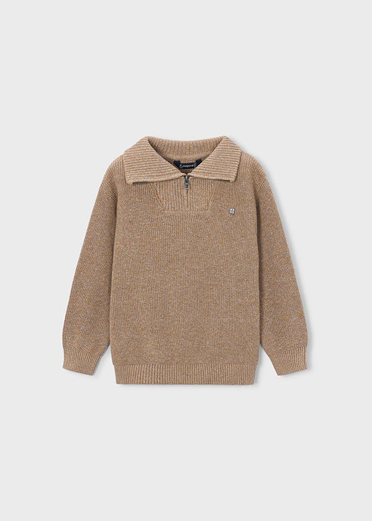 Jersey fecho - Cacao twee