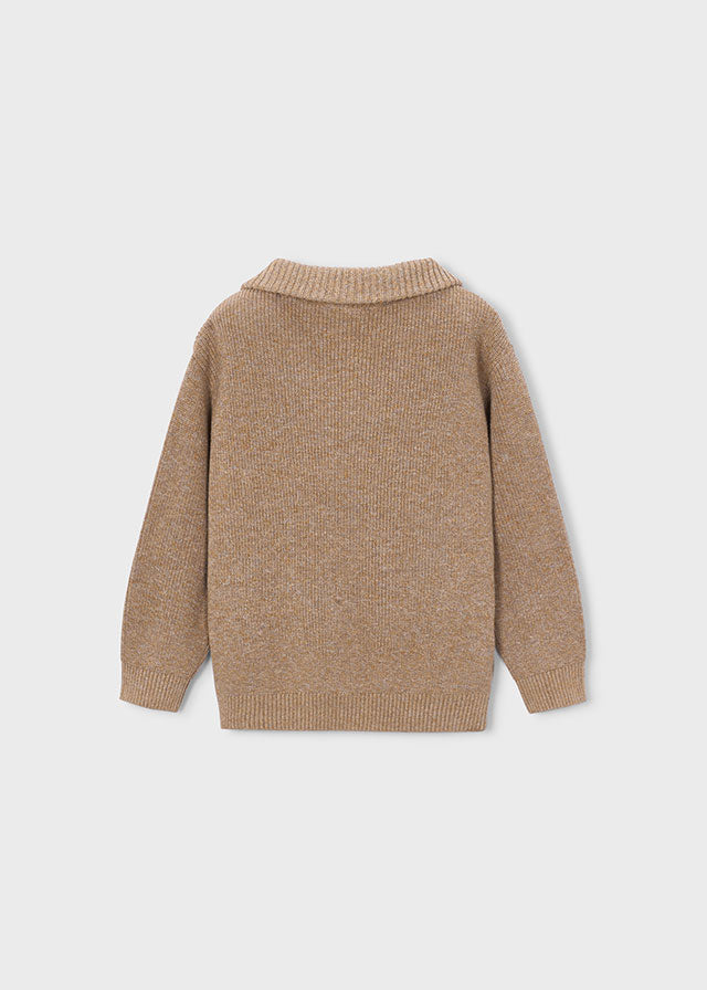 Jersey fecho - Cacao twee