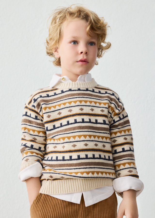 Jersey jacquard - Cereal vig