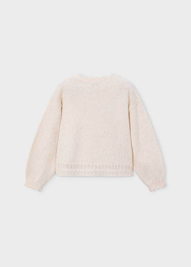 Jersey intarsia - Milk vig