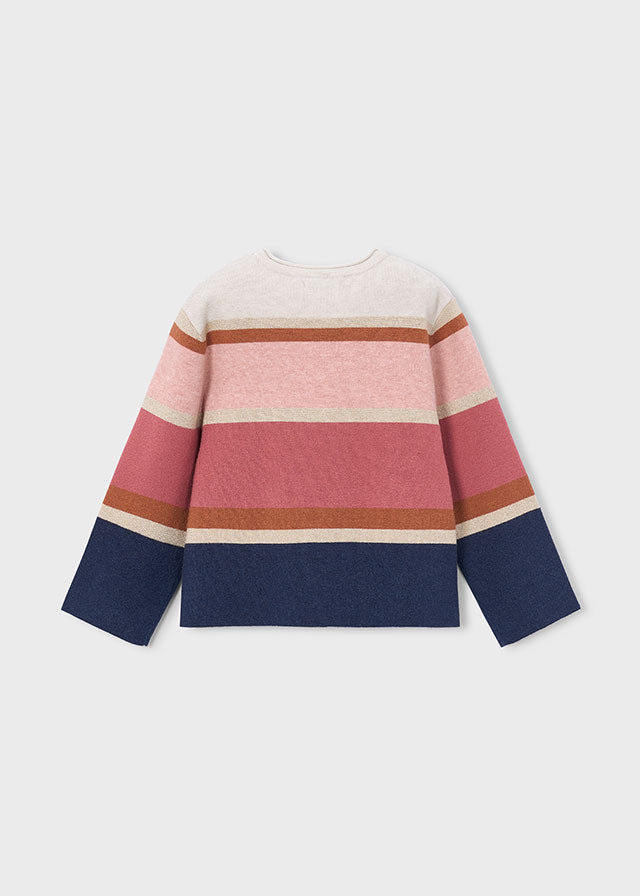 Jersey jacquard - Azul escur