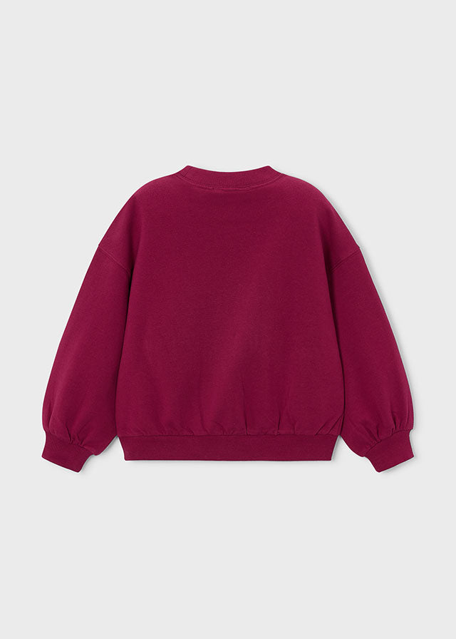 Sweat bordada - Cherry