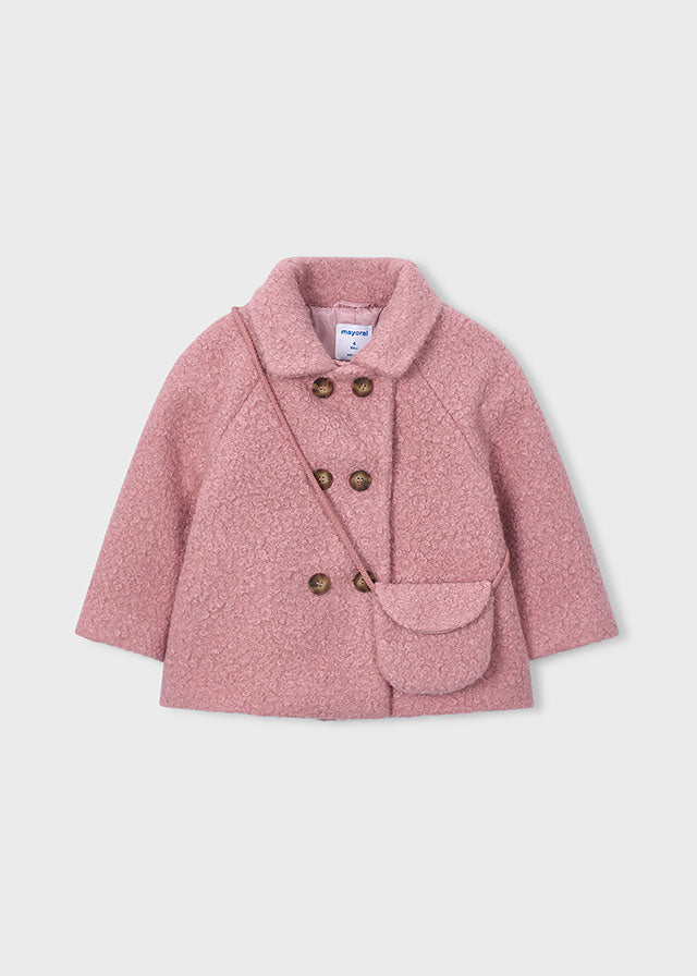 Casaco c/ bolsa - Pastel