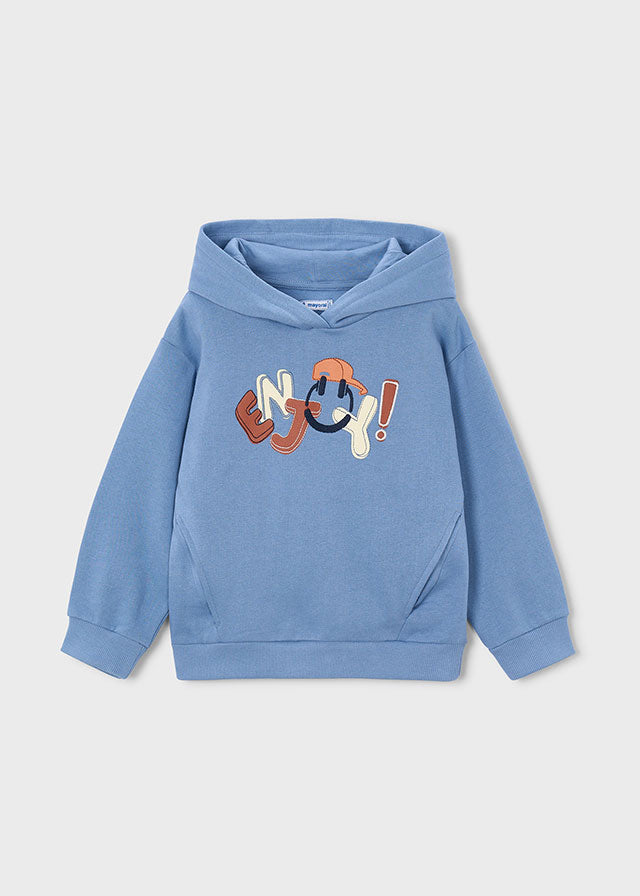 Sweat bordada - Verde Azul