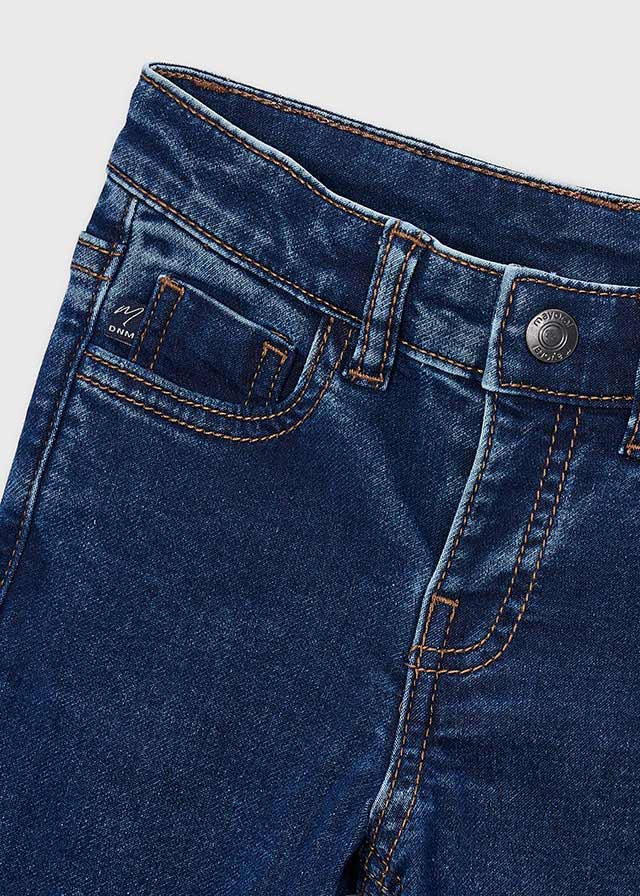 Calça soft denim 5b - Escuro