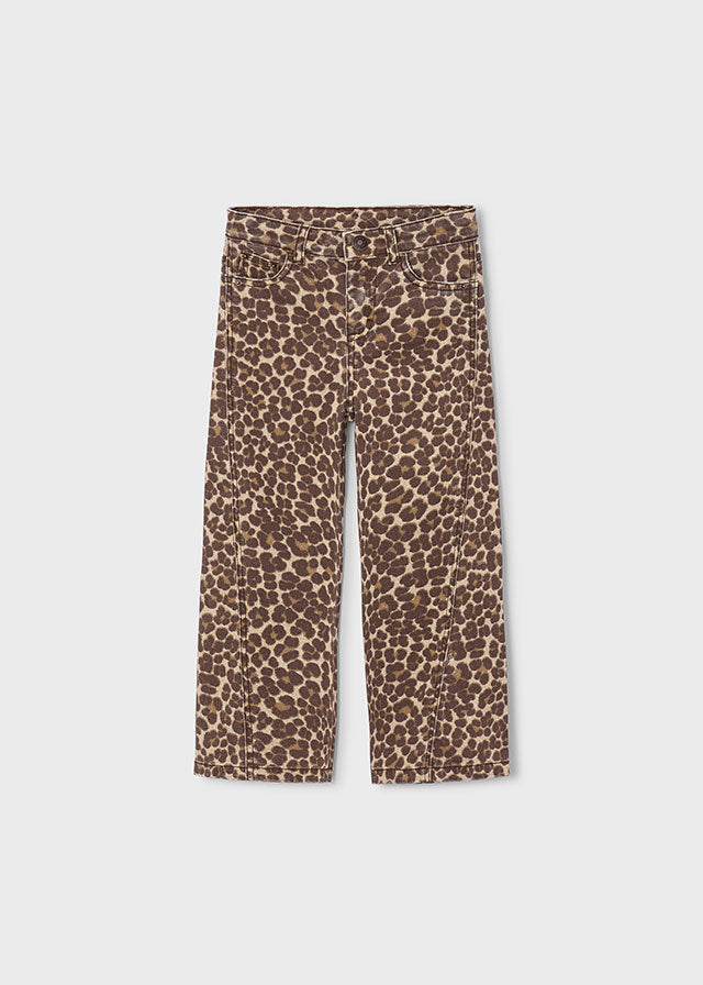 Calça sarja fantasia - Castanha