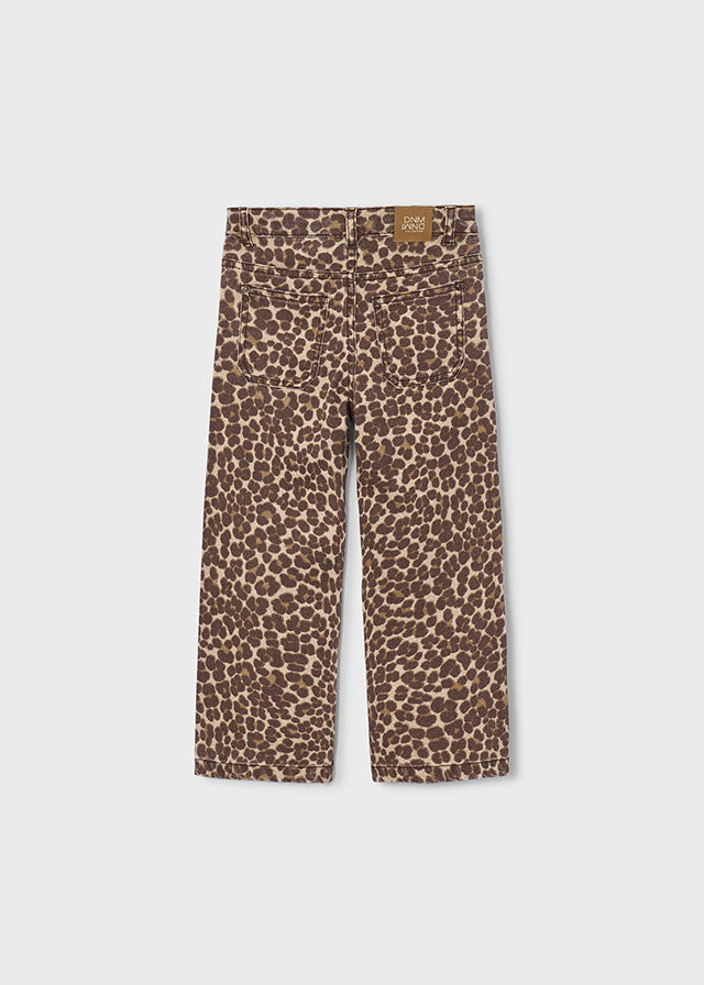 Calça sarja fantasia - Castanha