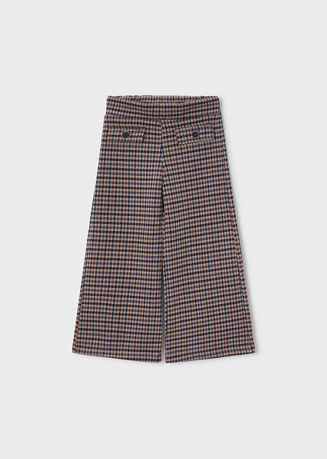 Calça jacquard - Canela