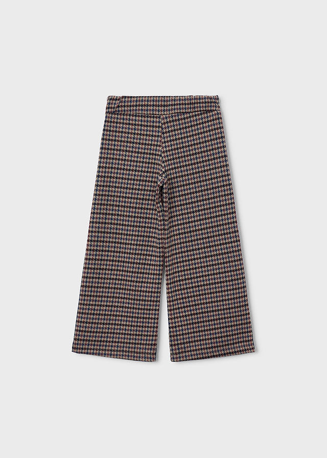 Calça jacquard - Canela