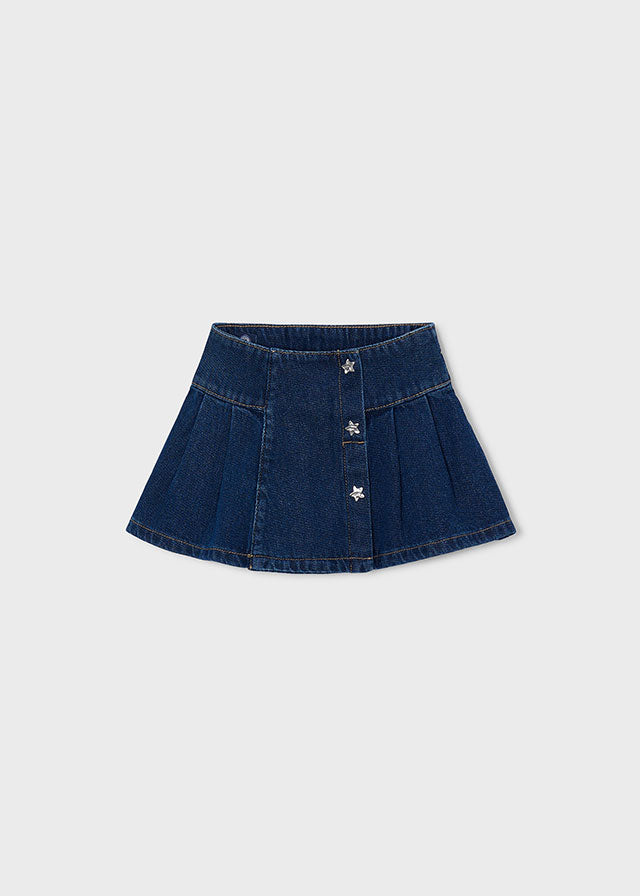 Saia denim - Escuro