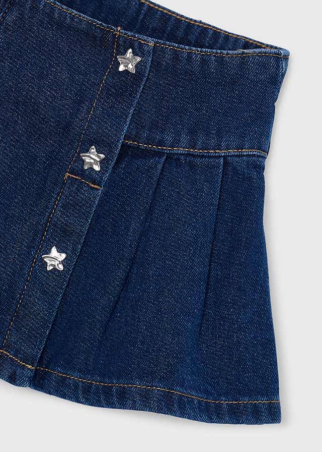 Saia denim - Escuro