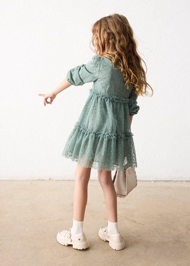 Vestido tule fantasia - Loureiro