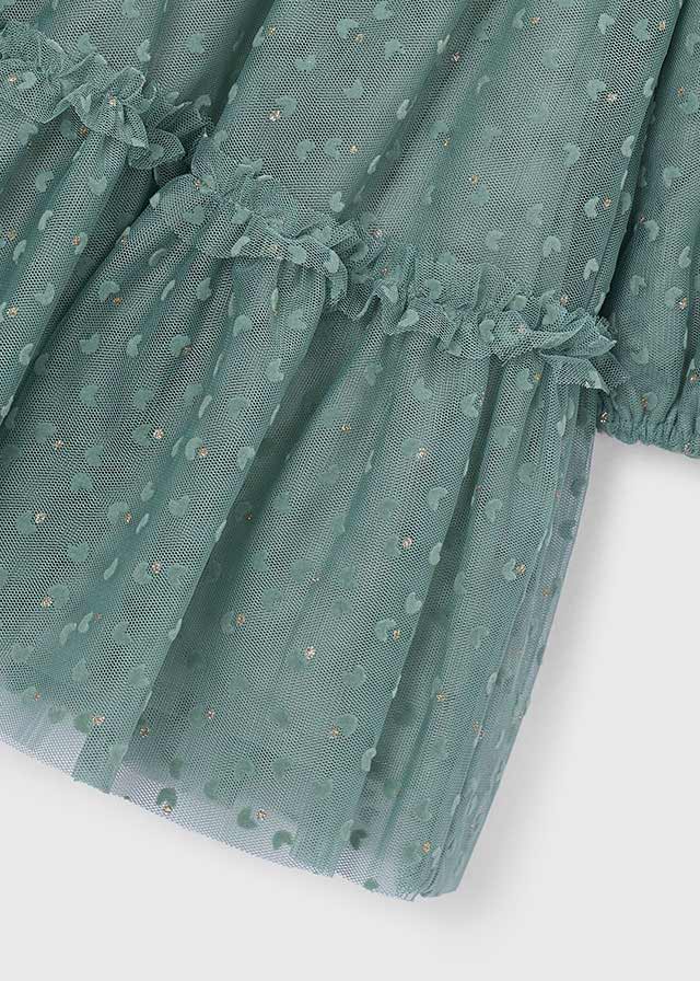 Vestido tule fantasia - Loureiro