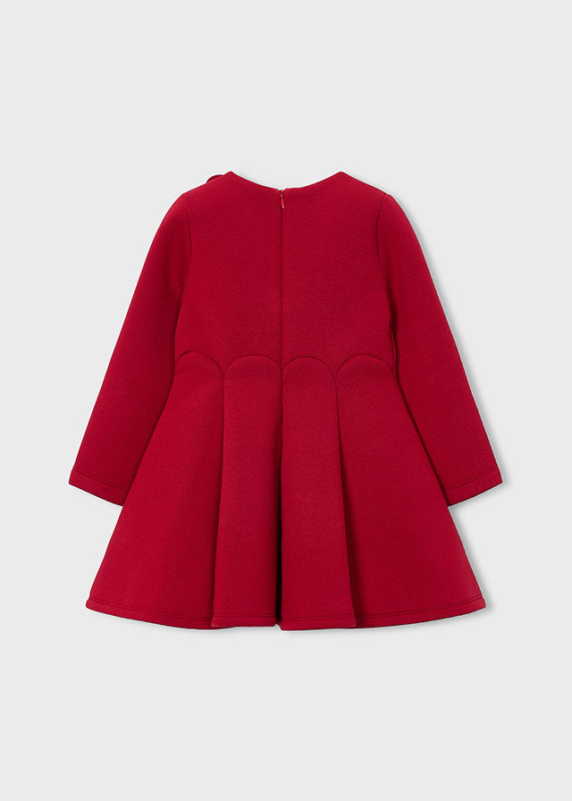 Vestido neopreno - Framboesa