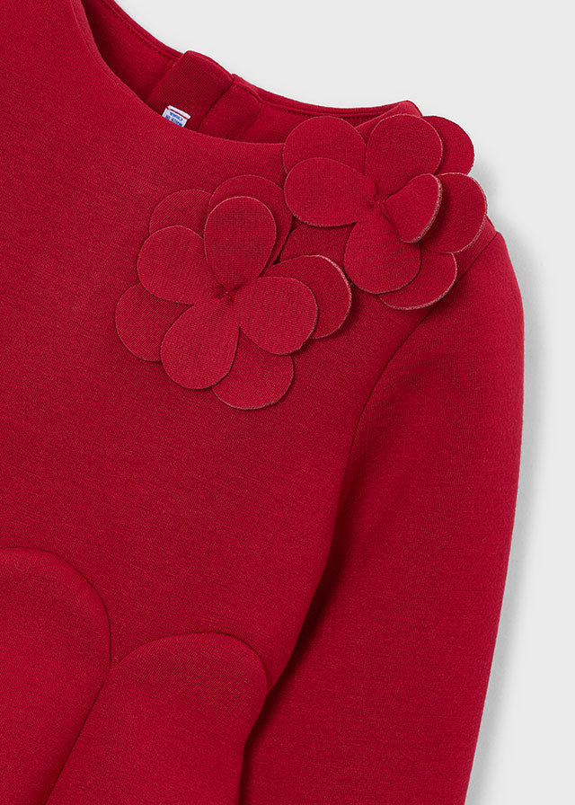 Vestido neopreno - Framboesa