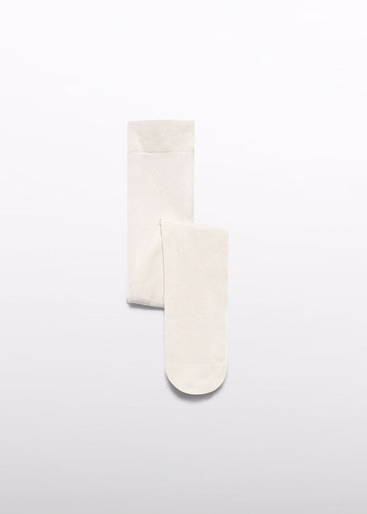 Collants corações - Nata