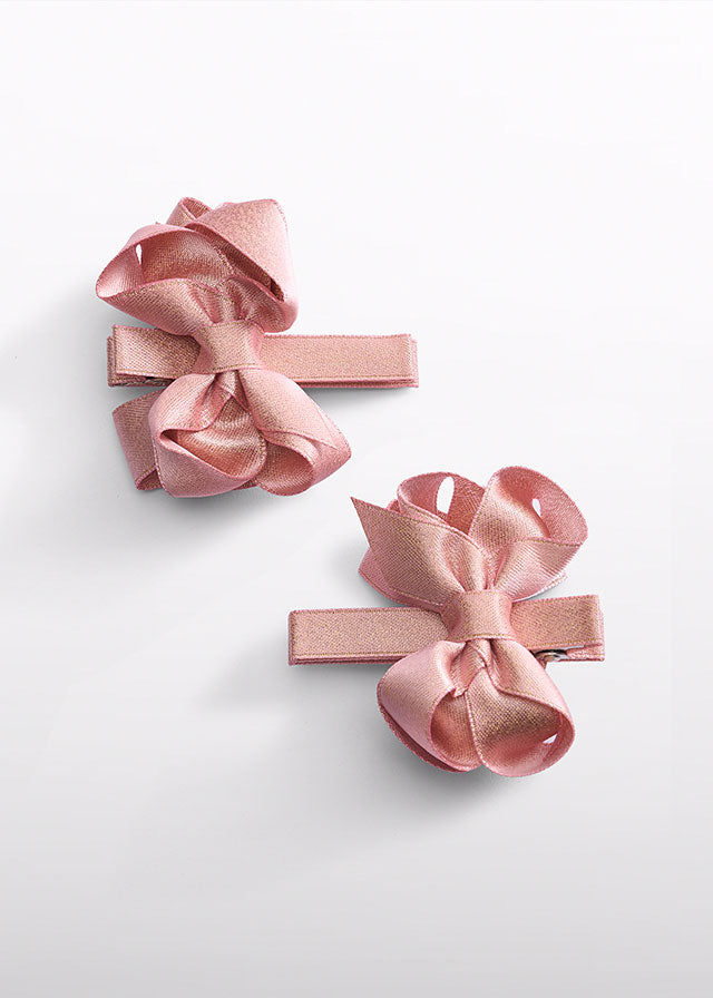 Gancho cabelo - Rosa claro