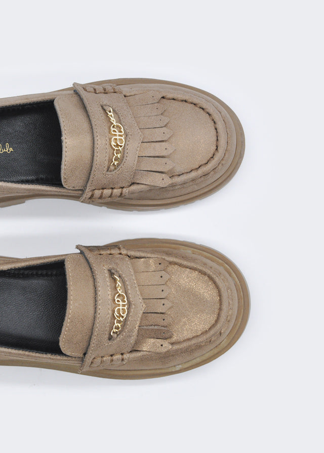 Mocasin laço - Bronze