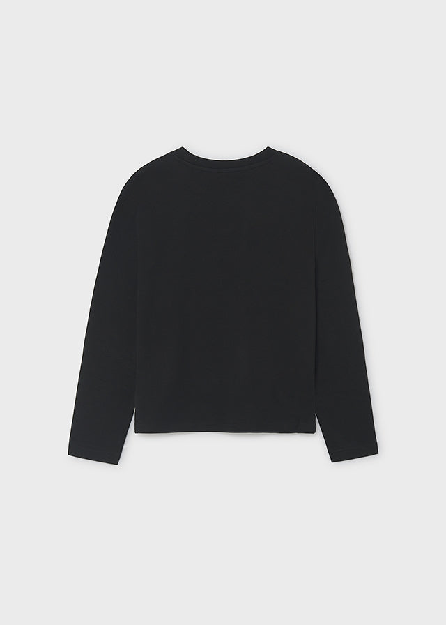 Camisola mini print - Preto