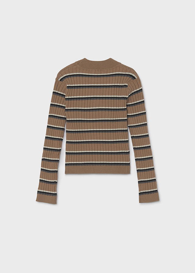 Camisola tricot - Camel