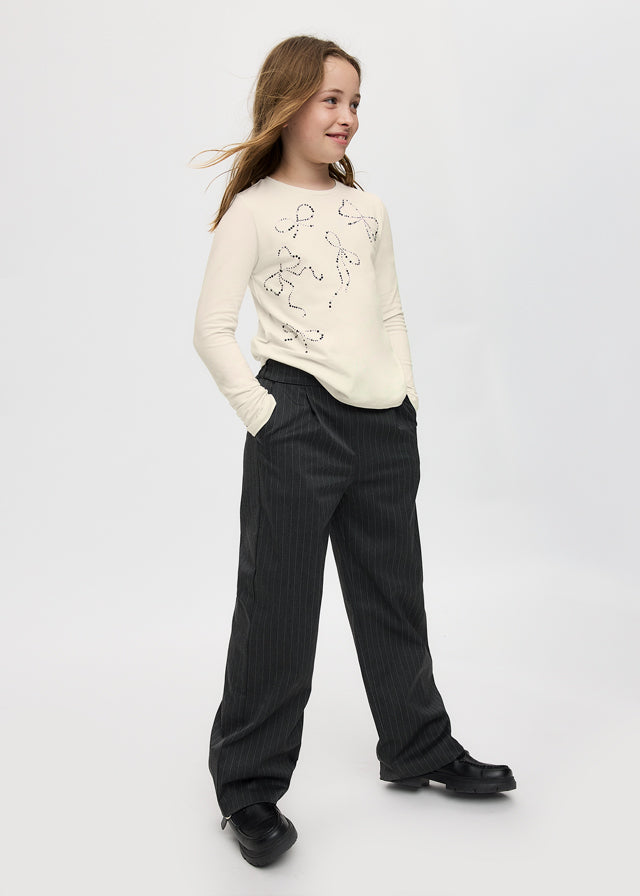 Camiseta serigrafia bebé - Creme