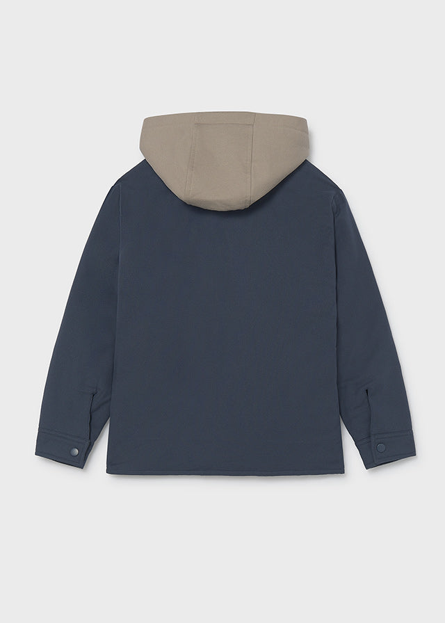 Sobrecamisa acolch.c/ capuz - Sombra