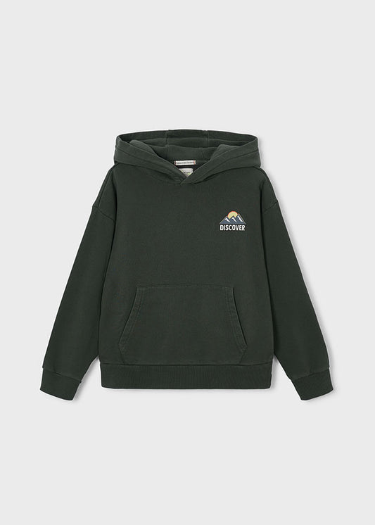 Sweat capuz print - Pinho