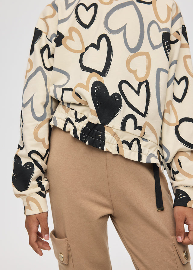 Sweat estampada - Macchiato
