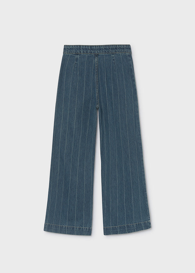 Calça denim wide leg - Base