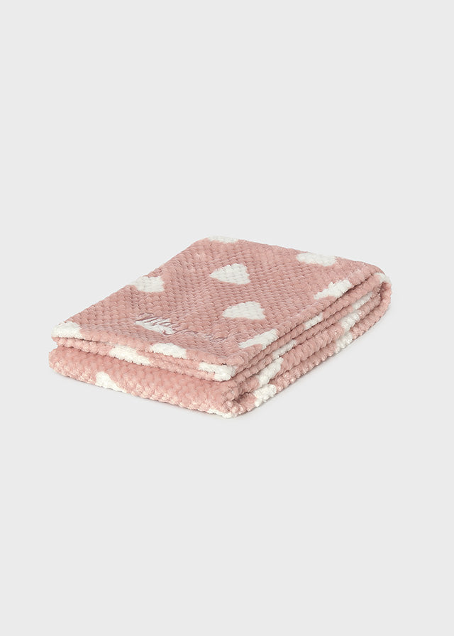 Manta pelo duplo - Rosa baby